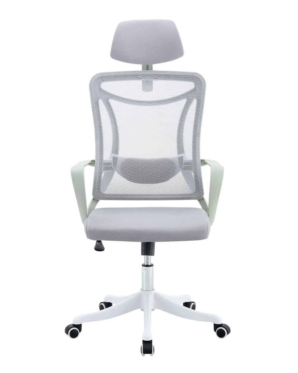 Silla de Escritorio Elite, Gris, Ergonómica con Altura Ajustable