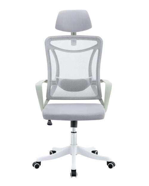Silla de Escritorio Elite, Gris, Ergonómica con Altura Ajustable
