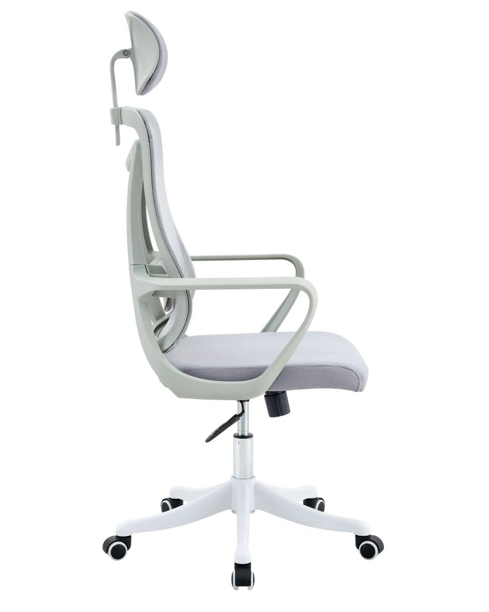 Silla de Escritorio Elite, Gris, Ergonómica con Altura Ajustable