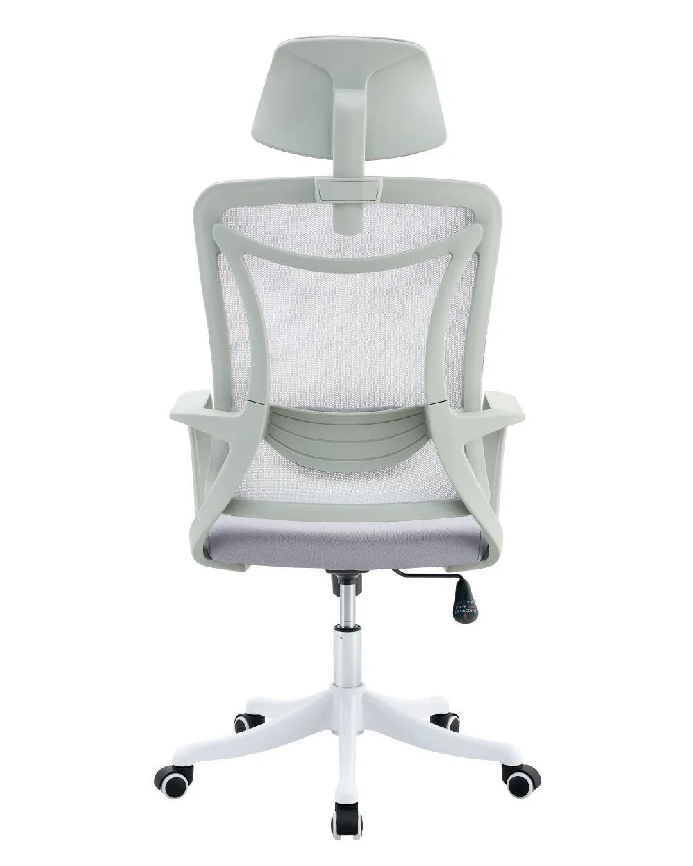 Silla de Escritorio Elite, Gris, Ergonómica con Altura Ajustable