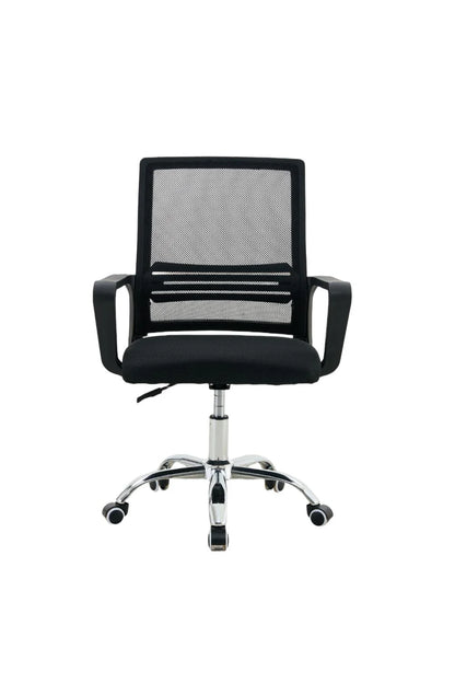 Silla de Escritorio Apex, Negro, ergonómica con reposabrazos