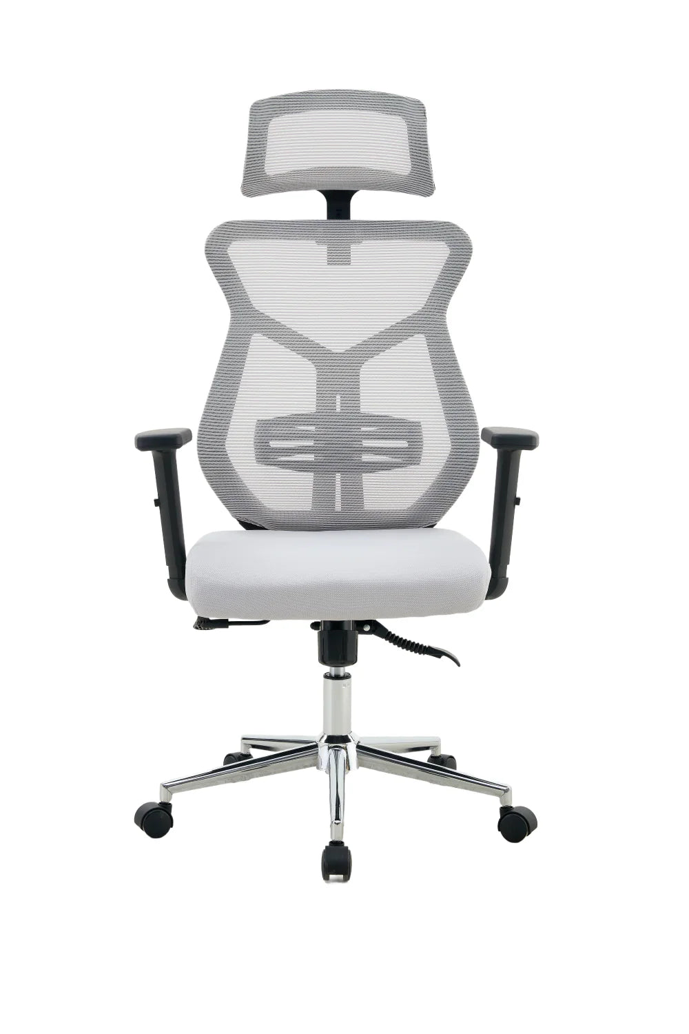 Silla de Escritorio Prime, Gris, Ergonómica con Altura Ajustable