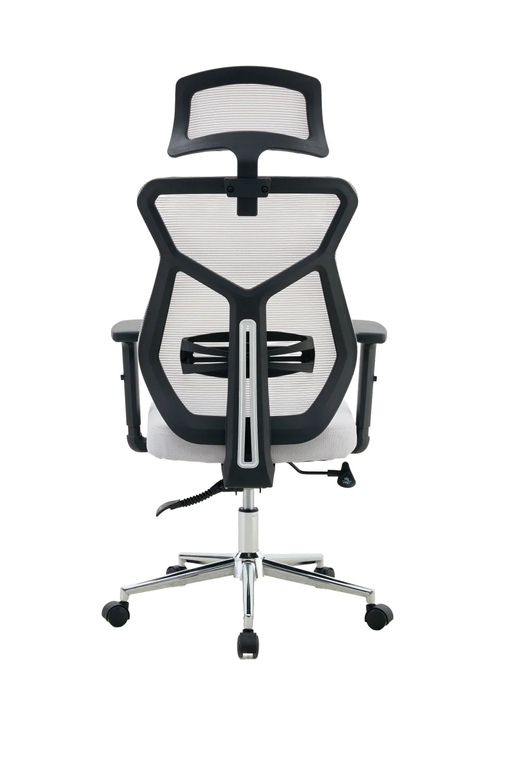 Silla de Escritorio Prime, Gris, Ergonómica con Altura Ajustable
