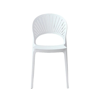 Silla Paraíso, Color Blanco, con Espaldar y Diseño Moderno