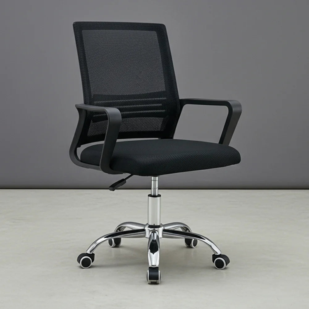 Silla de Escritorio Apex, Negro, ergonómica con reposabrazos