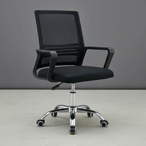 Silla de Escritorio Apex, Negro, ergonómica con reposabrazos