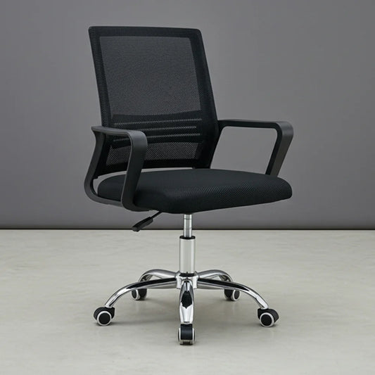 Silla de Escritorio Apex, Negro, ergonómica con reposabrazos