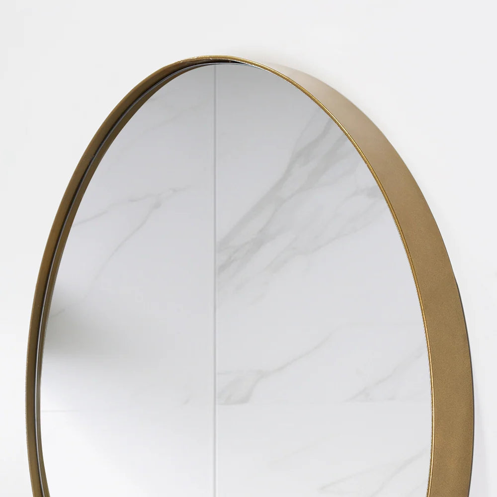 Espejo Circular D58 Dorado