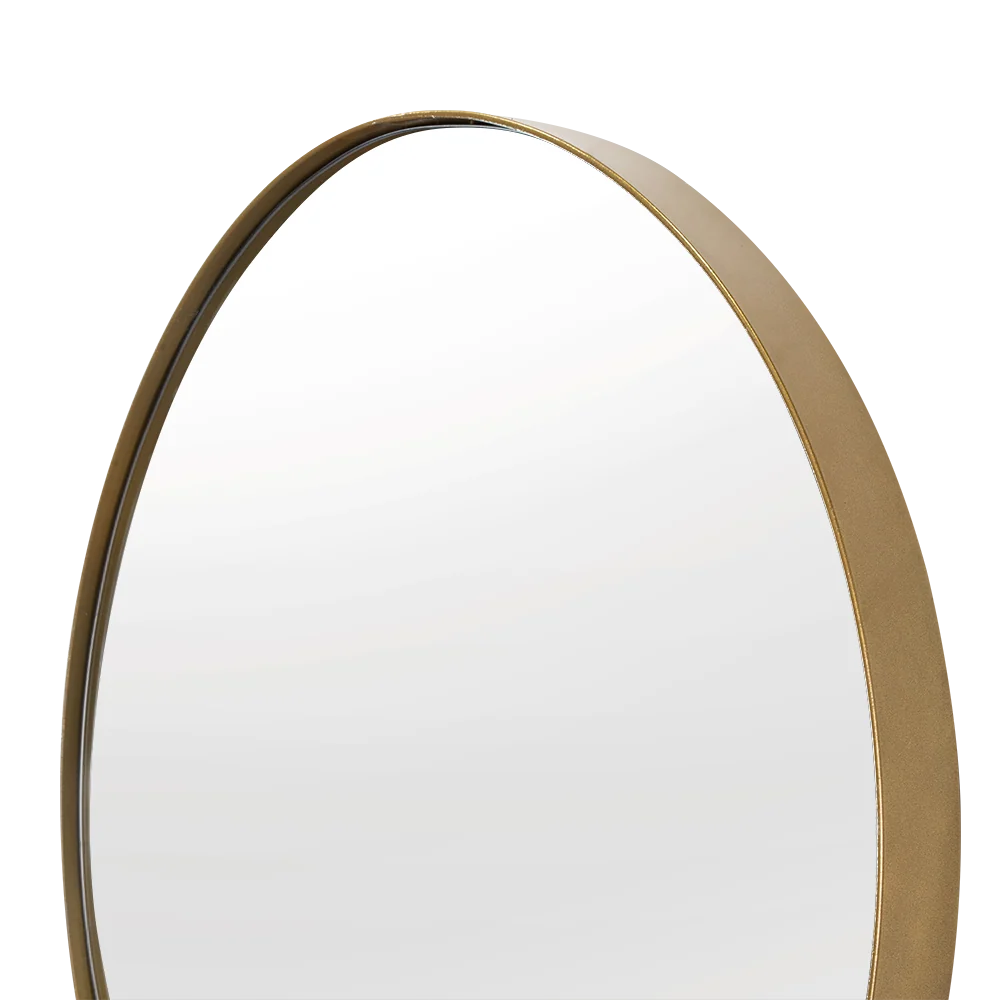 Espejo Circular D58 Dorado
