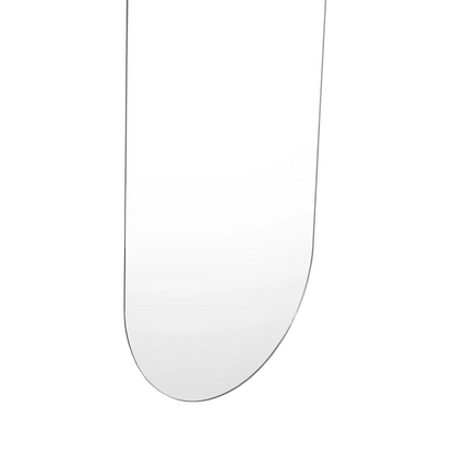 Espejo Curvo Lucera, Gris, Diseño Moderno