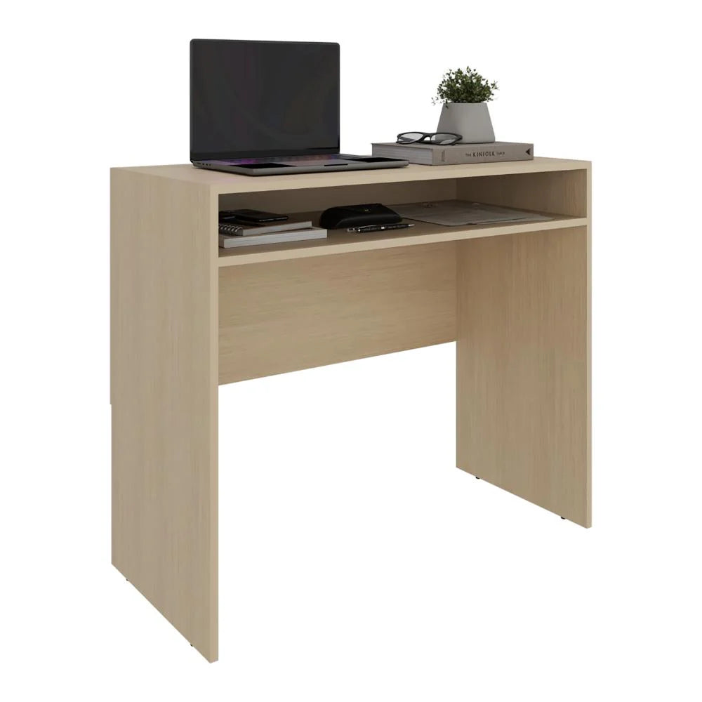Escritorio Estelar, Cartagena, Cuenta con un Entrepaño en la Parte Inferior para Ubicar Objetos, Ideal para Espacio de Trabajo