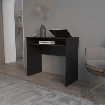 Escritorio Estelar, Wengue, Cuenta con un Entrepaño Ideal para Ubicar Objetos