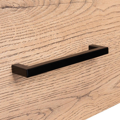 Mesa de Noche Flotante Boa, Macadamia, con Espacio para Colocar Objetos Decorativos ZF