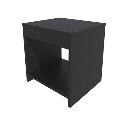 Mesa de Noche Crotam, Wengue, con Diseño Moderno ZF