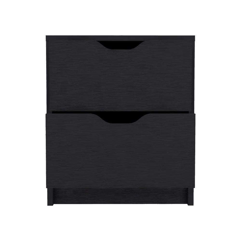 Mesa de Noche Brasilia,Wengue, con Diseño Práctico, Funcional y Moderno