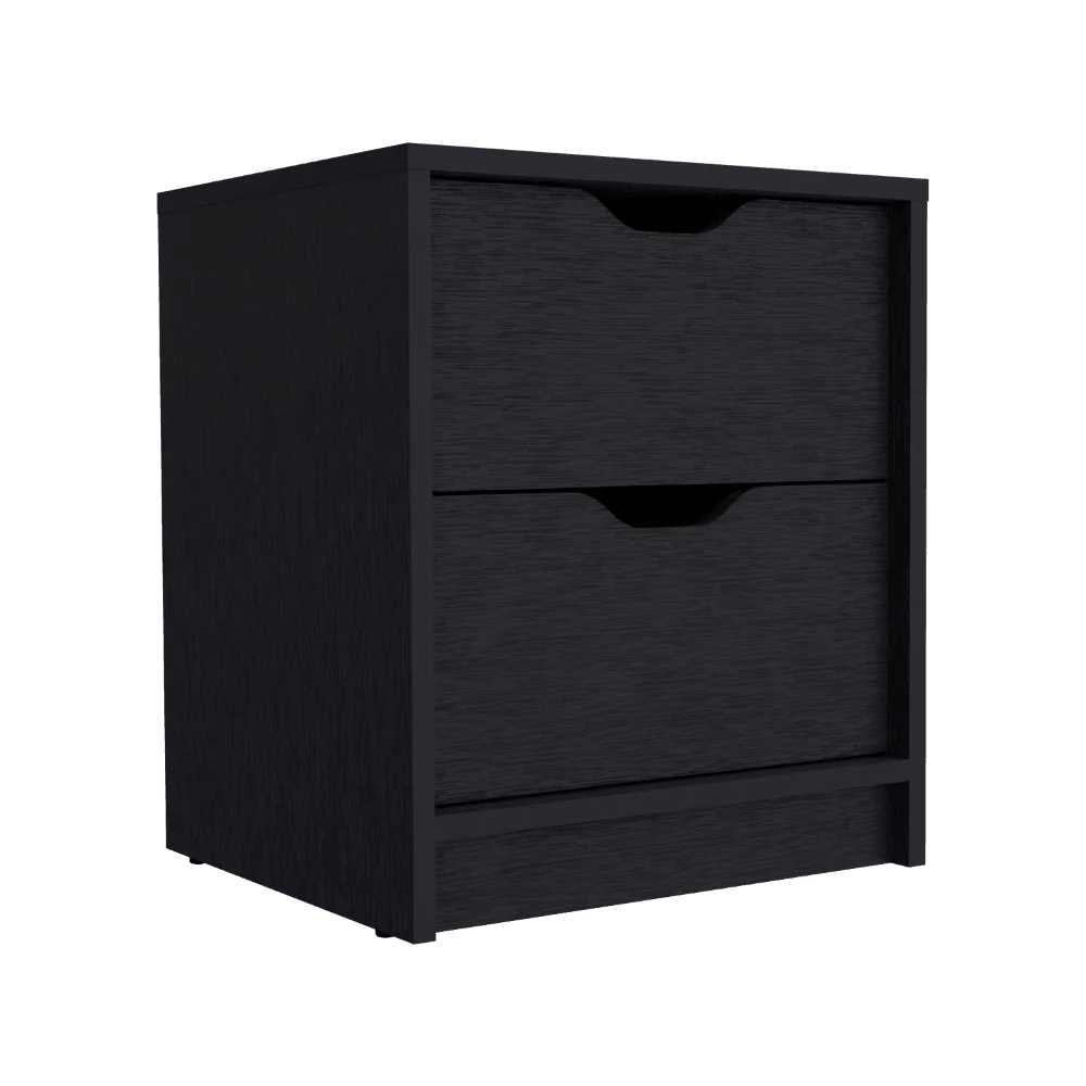 Mesa de Noche Brasilia,Wengue, con Diseño Práctico, Funcional y Moderno