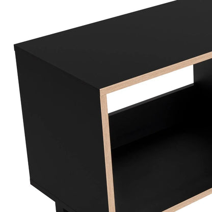 Mesa para TV Túnez, Wengue y Café Claro, para Televisor hasta 70 Pulgadas