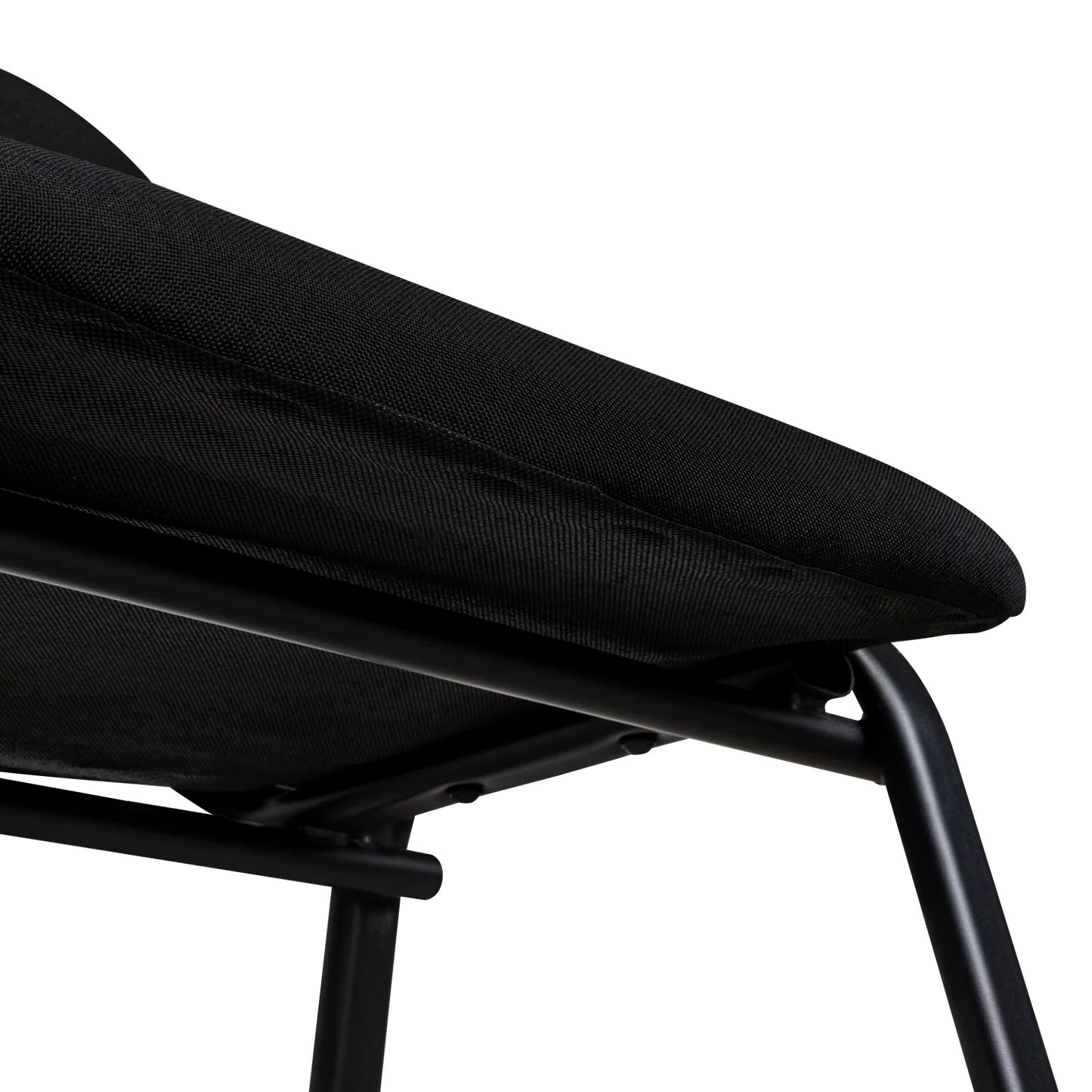 Silla Interlocutora, Negro, Con espaldar y diseño sencillo