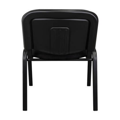 Silla Interlocutora, Negro, Con espaldar y diseño sencillo