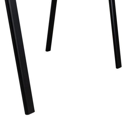 Silla Interlocutora, Negro, Con espaldar y diseño sencillo sin brazo