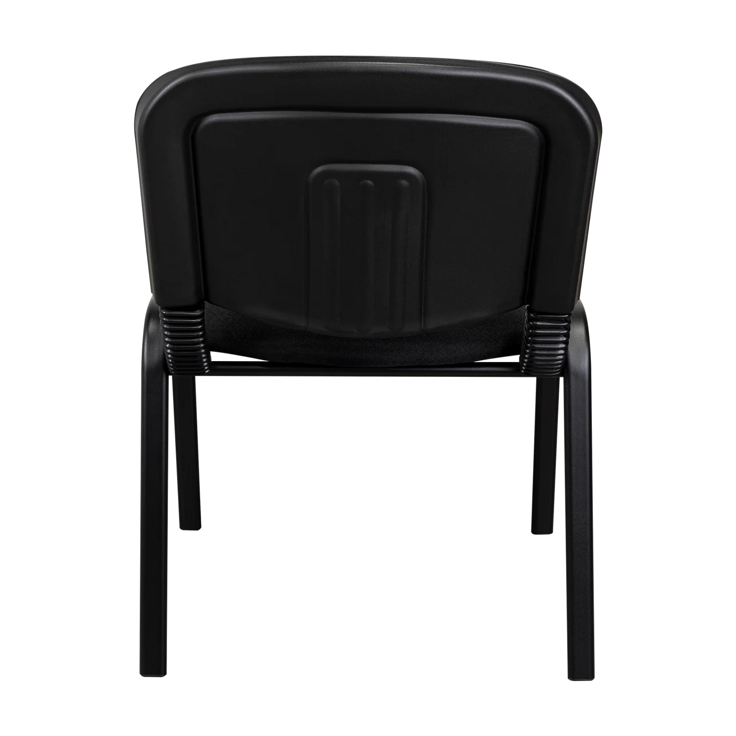 Silla Interlocutora, Negro, Con espaldar y diseño sencillo sin brazo