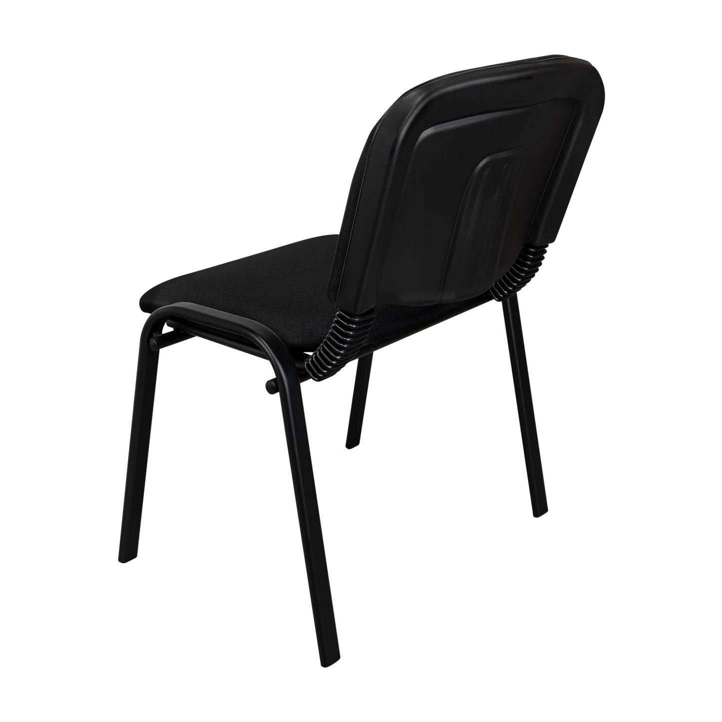 Silla Interlocutora, Negro, Con espaldar y diseño sencillo sin brazo