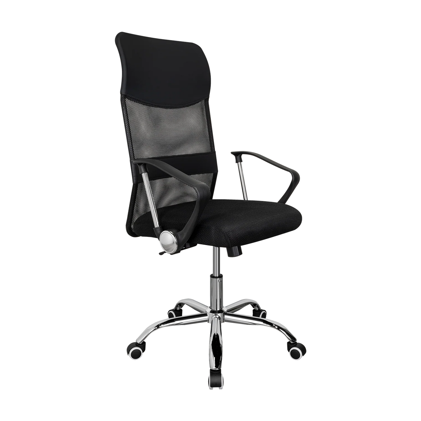 Silla Oficina X-50B, Wengue, con Cómodo Espaldar y Rodachines