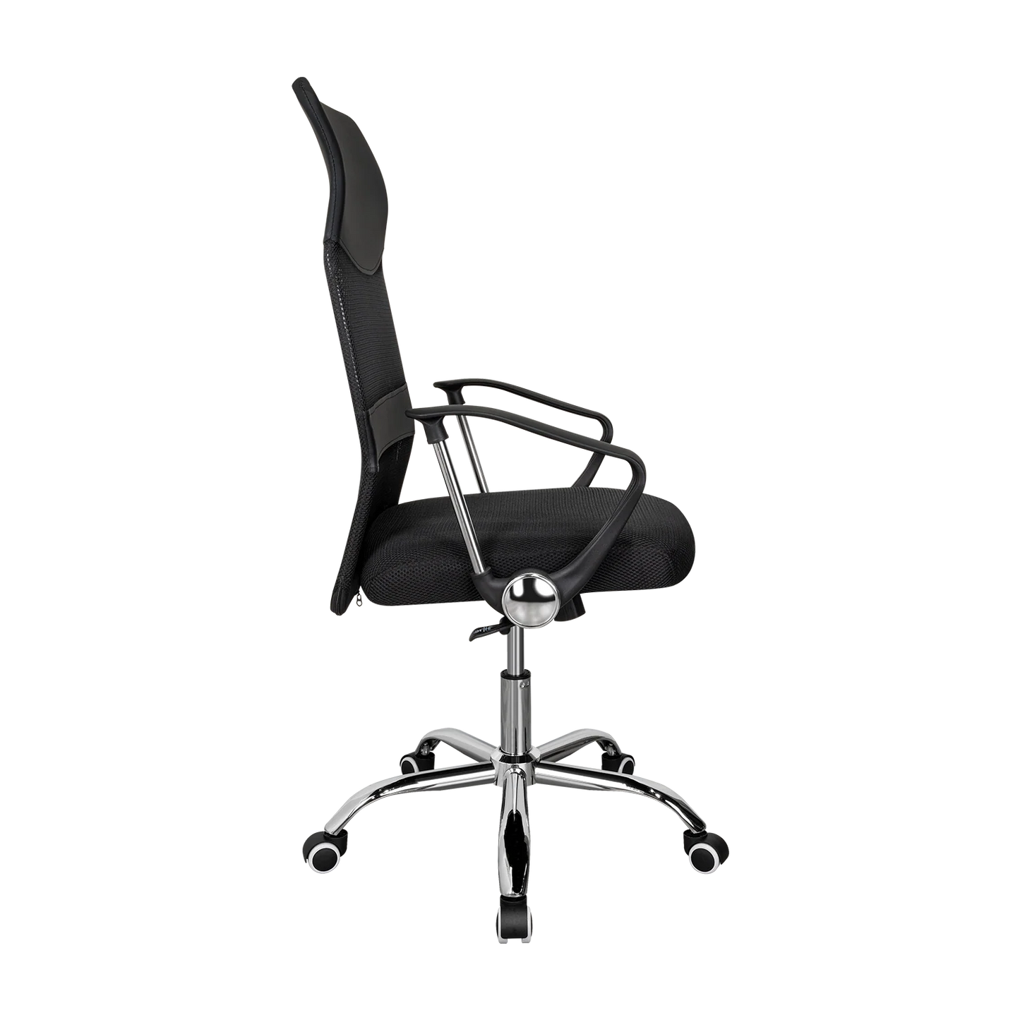 Silla Oficina X-50B, Wengue, con Cómodo Espaldar y Rodachines