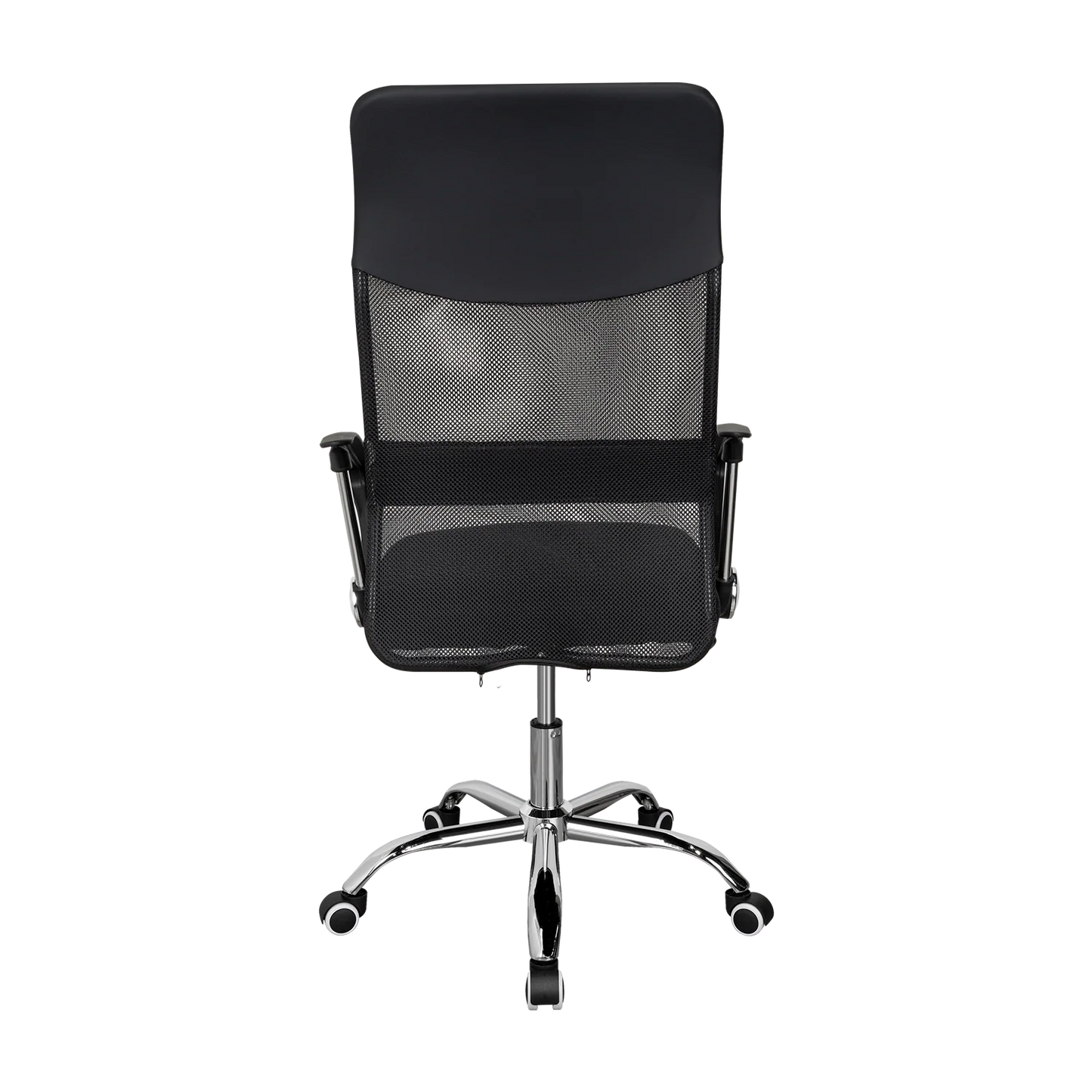 Silla Oficina X-50B, Wengue, con Cómodo Espaldar y Rodachines