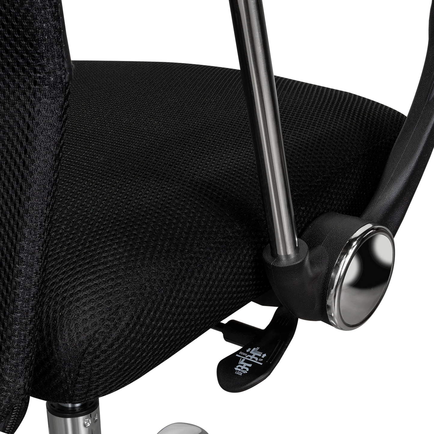 Silla Oficina X-50B, Wengue, con Cómodo Espaldar y Rodachines