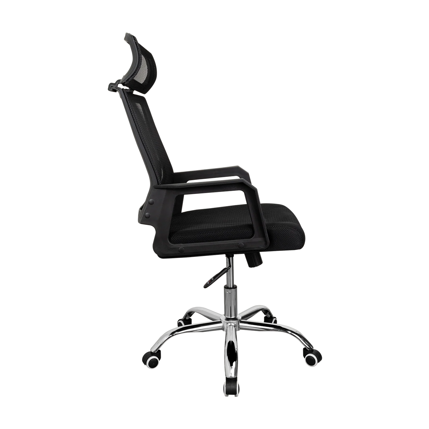 Silla Oficina X-57B, Wengue, con Cómodo Espaldar y Rodachines