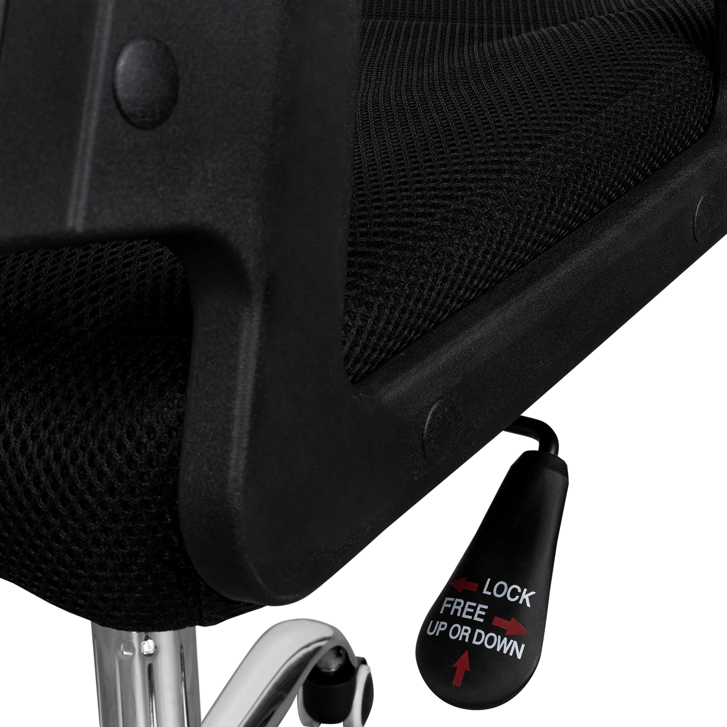 Silla Oficina X-57B, Wengue, con Cómodo Espaldar y Rodachines