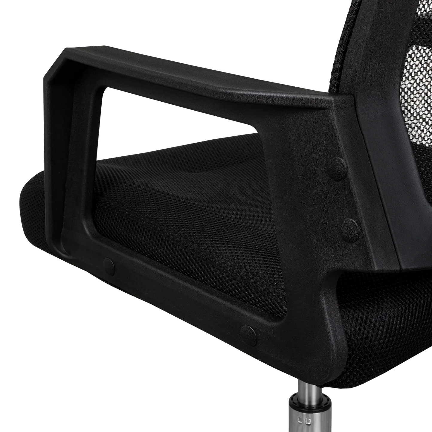 Silla Oficina X-57B, Wengue, con Cómodo Espaldar y Rodachines