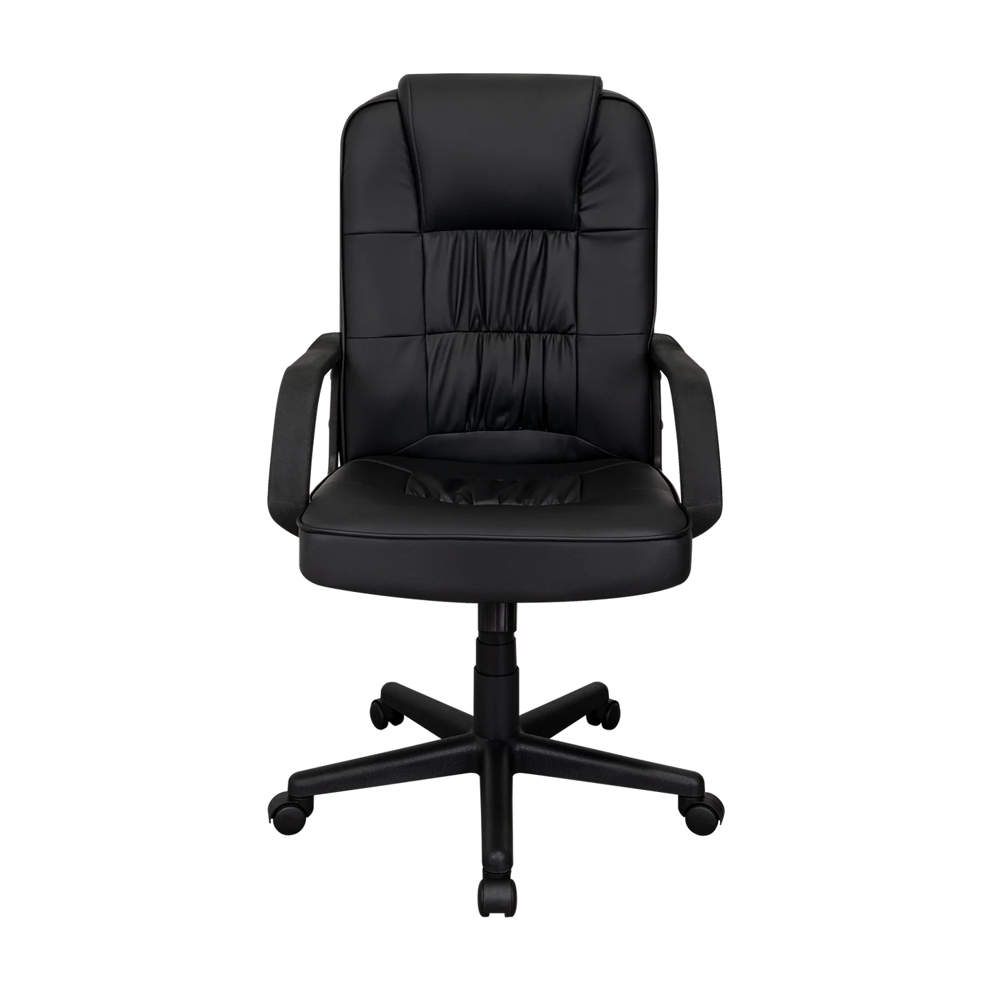 Silla Oficina X-69B, Wengue, con Cómodo Espaldar y Rodachines