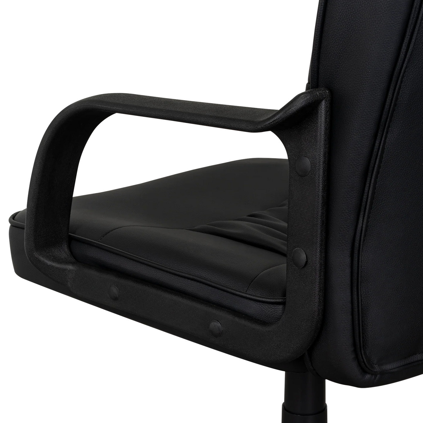 Silla Oficina X-69B, Wengue, con Cómodo Espaldar y Rodachines