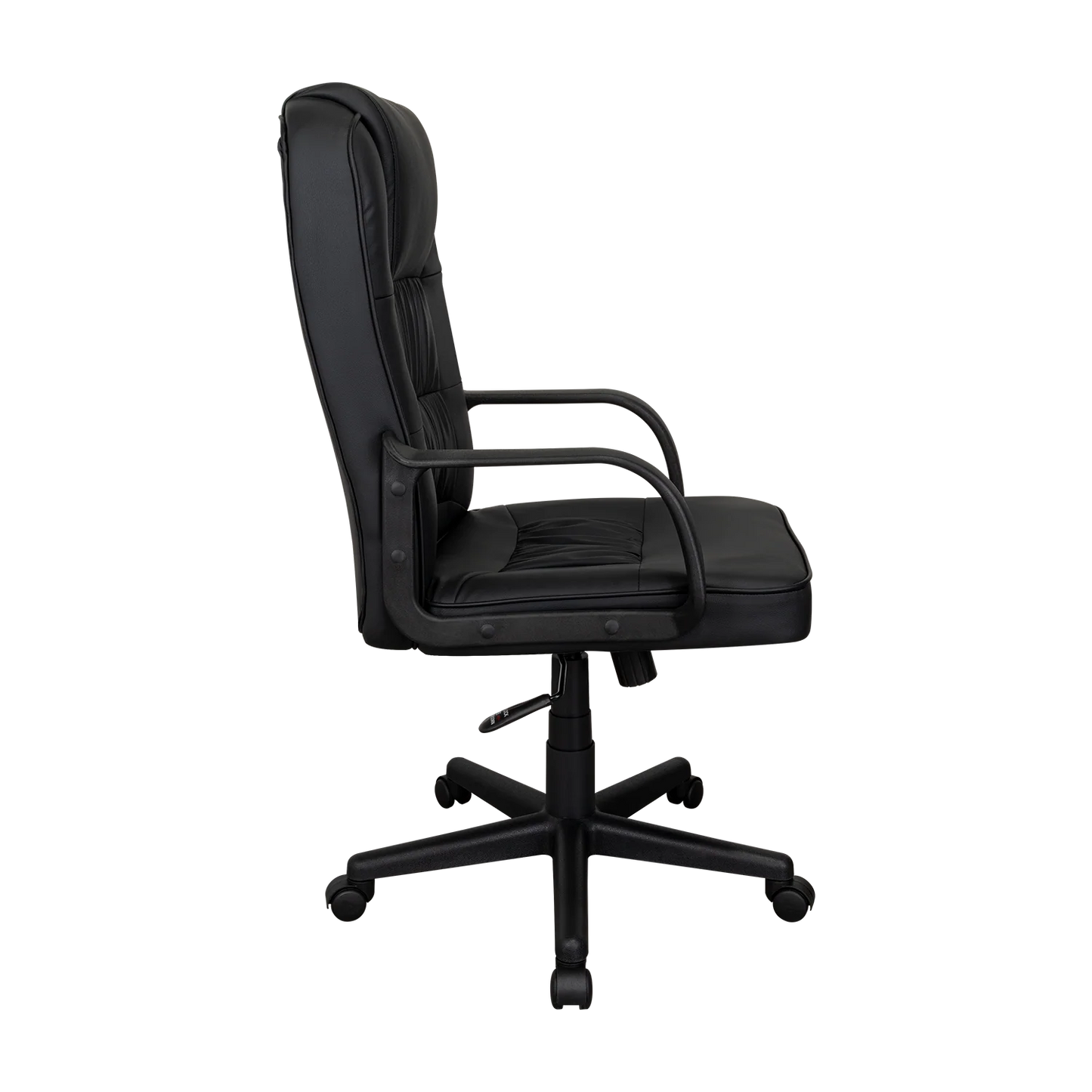 Silla Oficina X-69B, Wengue, con Cómodo Espaldar y Rodachines