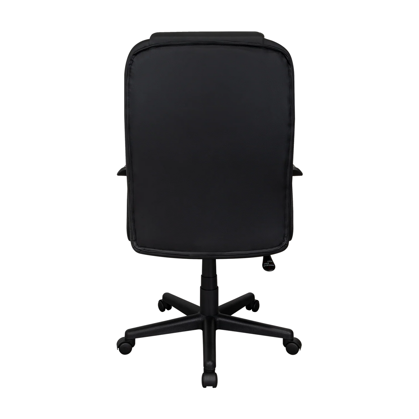 Silla Oficina X-69B, Wengue, con Cómodo Espaldar y Rodachines
