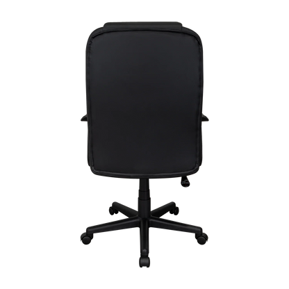 Silla Oficina X-69B, Wengue, con Cómodo Espaldar y Rodachines