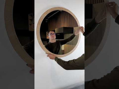 Espejo Circular Ary 80, Diseño Moderno