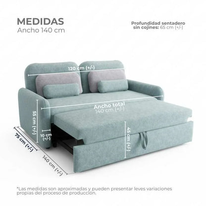 Sofá Cama Nova Beige