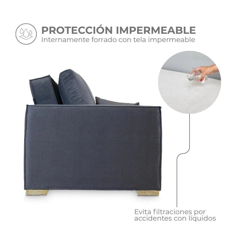 Sofá Cama Oslo Gris
