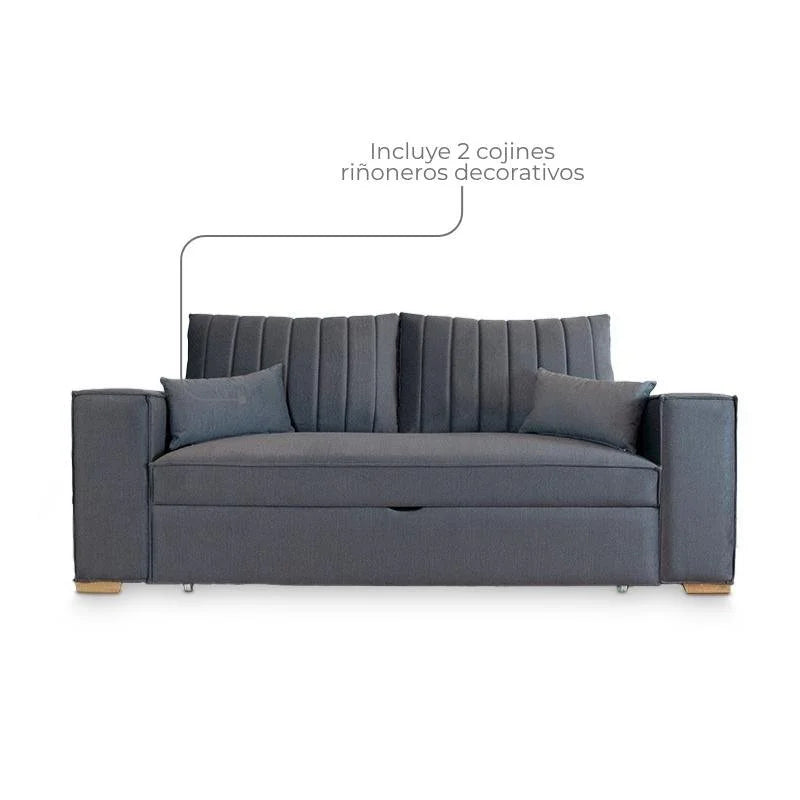 Sofá Cama Oslo Gris