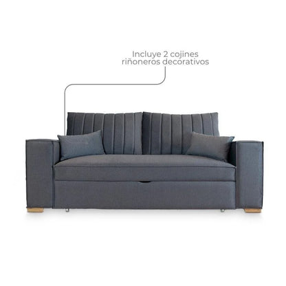 Sofá Cama Oslo Gris